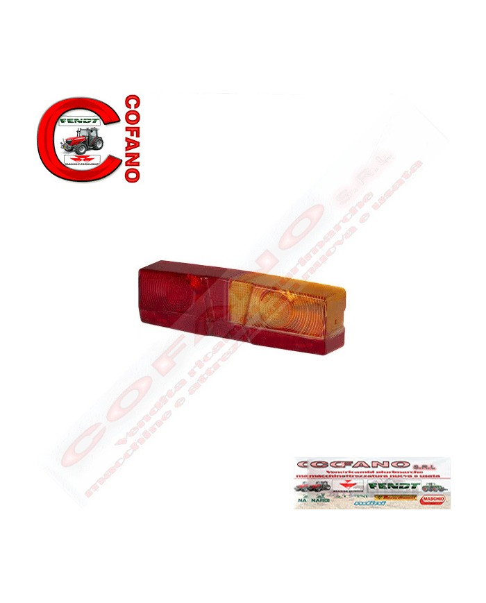 Gemma faro posteriore dx HELLA 250x75 mm CASE IH - 3221210