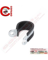 Collare fermaglio in acciaio gommato spessore 23 mm Adattabile Massey Ferguson