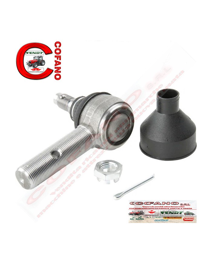 Testina snodo sferico sterzo centrale cilindro idroguida Massey Ferguson Landini