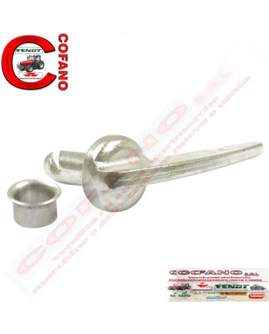Kit serratura cofano Lungh. 70 mm Massey Ferguson 35-35X