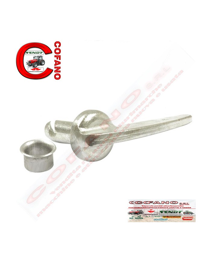 Kit serratura cofano Lungh. 70 mm Massey Ferguson 35-35X