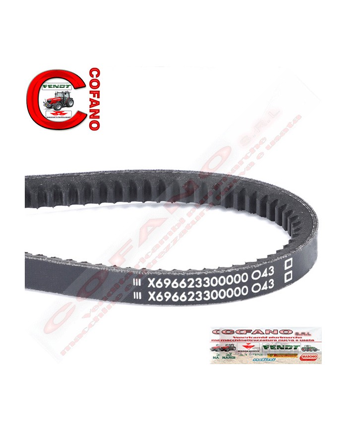 Cinghia Agco 13 x Lung. 918 mm adattabile Fendt - X696623300000
