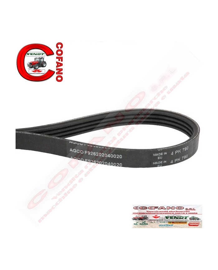 Cinghia trapezoidale Agco 790 mm Adattabile Fendt - F926202040020
