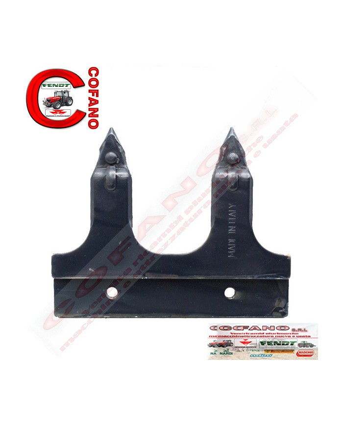 Dente paralama per barre falcianti G&S Ø 7 mm - 46032 Dente paralama per barre falcianti G&S Ø 7 mm - 46032