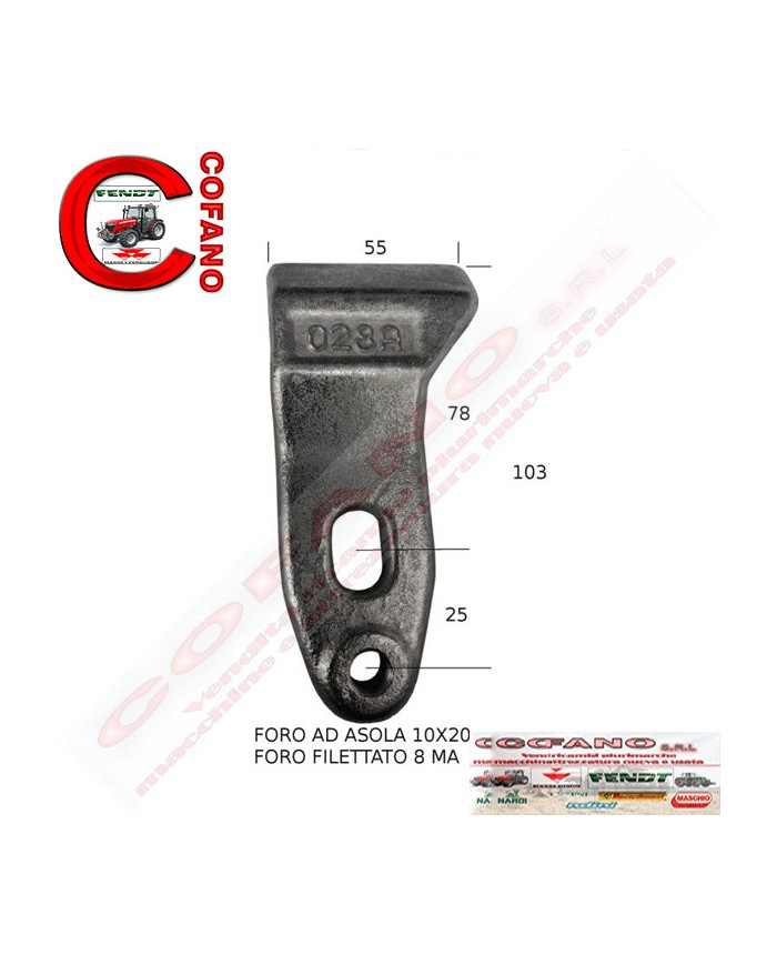 Premilama terminale per barre falcianti Gribaldi e Salvia Superior - GS 028A