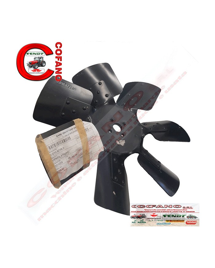 Ventola SHL 7 pale adattabile Massey Ferguson - 0.010.9778.0