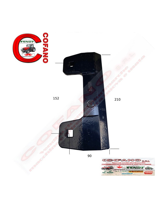 Guida inferiore per barre falcianti G&S Superior 394 - 14282