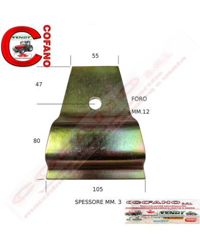 Premilama per barre falcianti G e S superior - GS 027