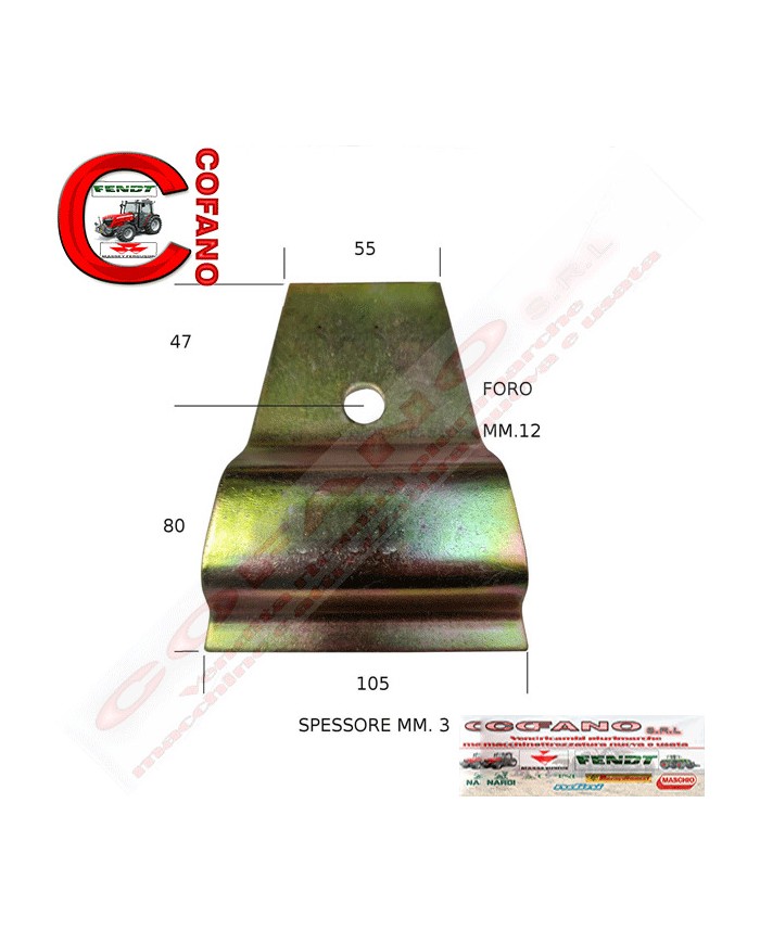 Premilama per barre falcianti G e S superior - GS 027