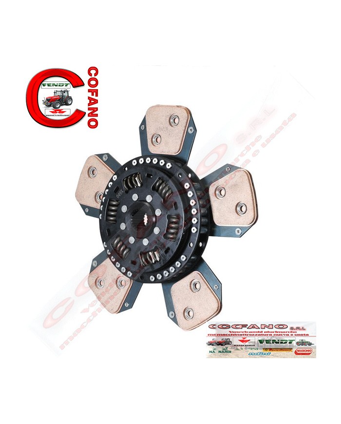 Piatto frizione disco: 330 mm per Landini e Massey Ferguson - 3701011M91