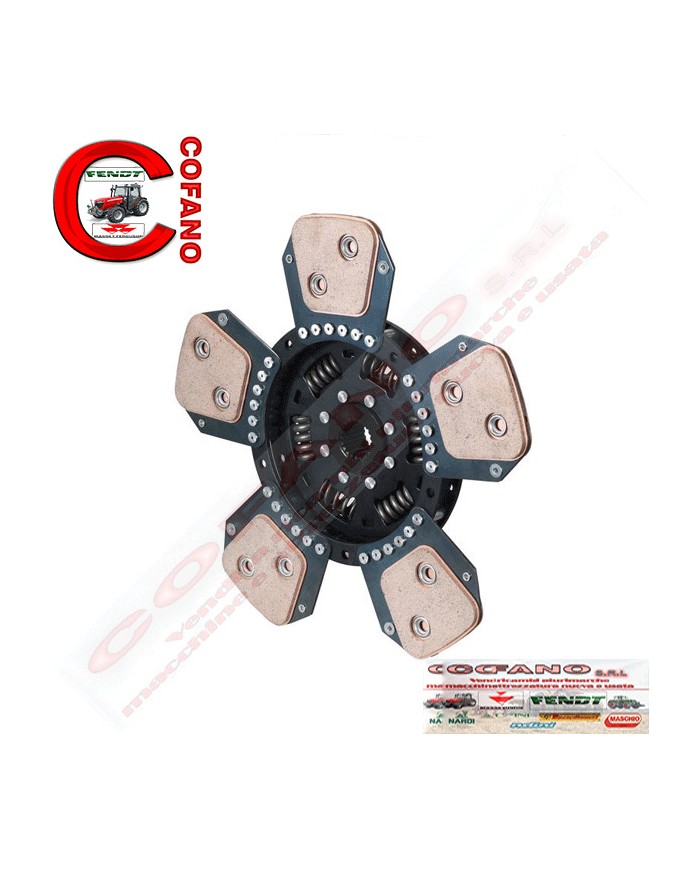 Piatto frizione disco: 330 mm per Landini e Massey Ferguson - 3701011M91