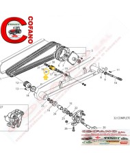 Rullo per barre falcianti G e S gruppo trasmissione - 46314