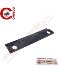 Piastra 195 x 47 mm per barre falcianti G e S - 8116 Piastra 195 x 47 mm per barre falcianti G e S - 8116