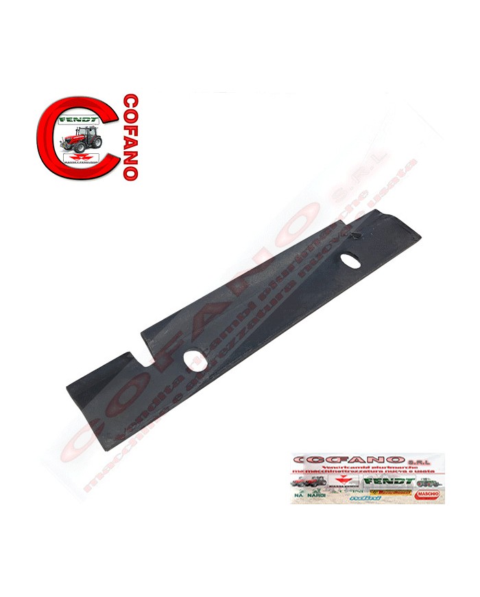 Piastra 300 x 50 mm per barre falcianti G e S - 8115