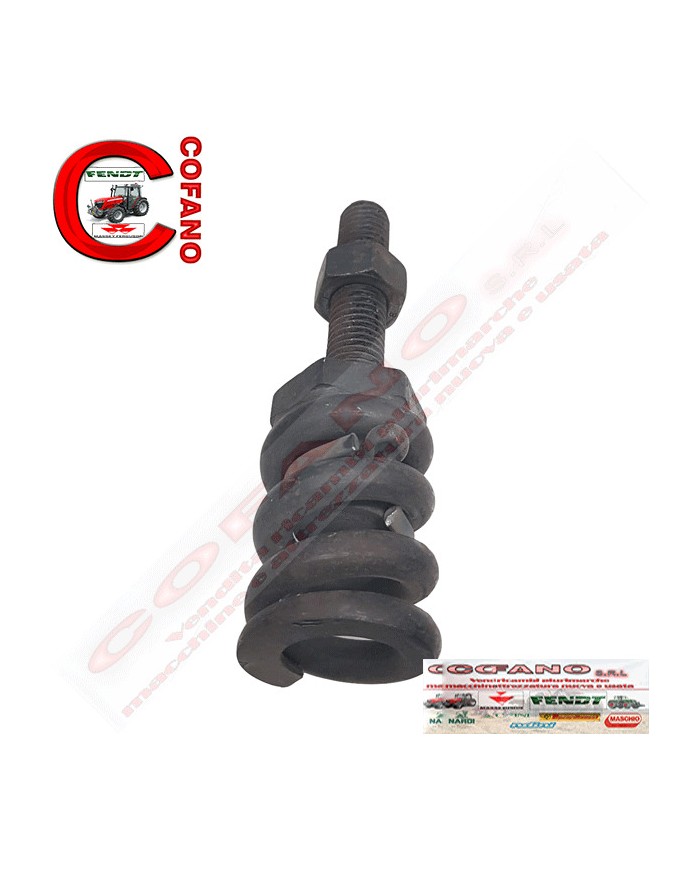 Kit molla + bullone + dado + rondella per barre falcianti G e S