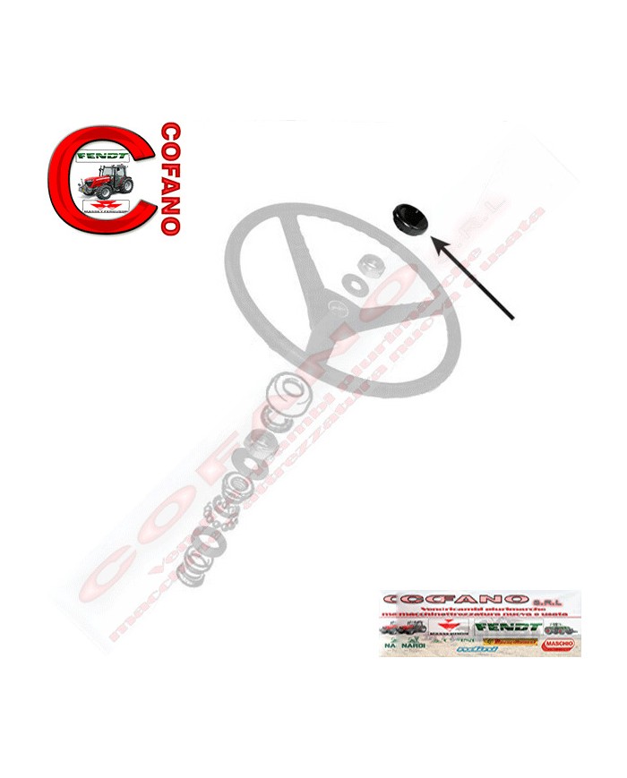 Tappo sterzo Massey Ferguson serie 200 Ø 63 mm