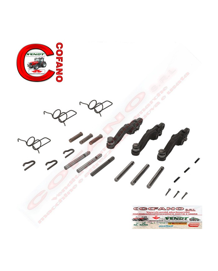 Kit riparo frizione 280 mm MF serie 100-35X-65-2600-700-800