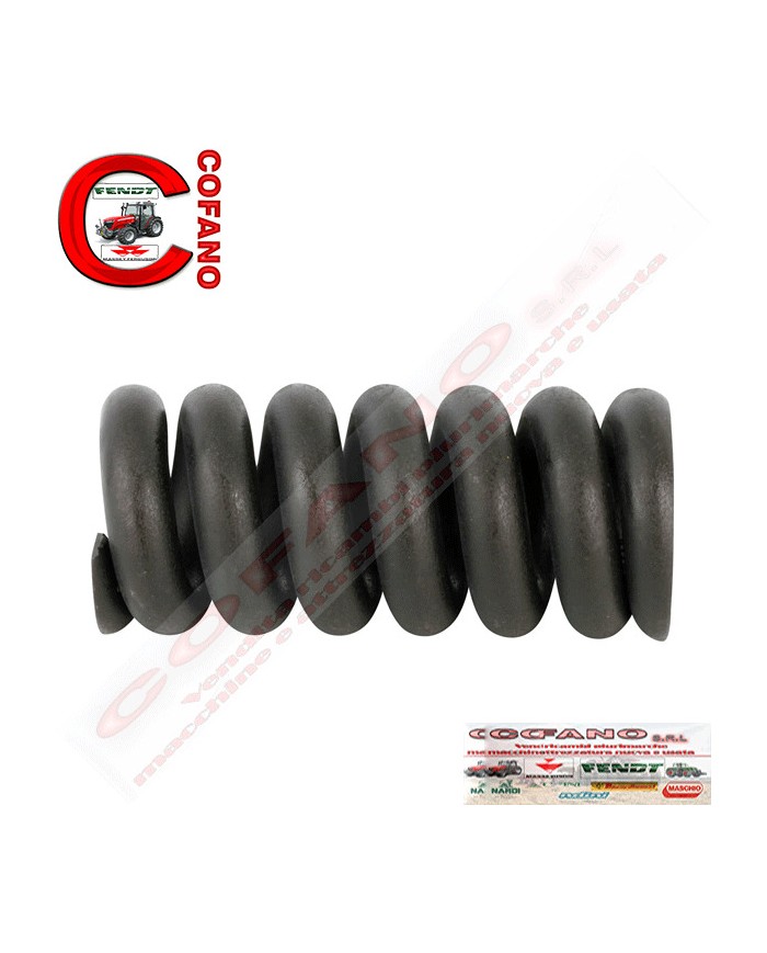 Molla coperchio sollevatore idraulico Lungh. 136 mm Ø 61 mm Massey Ferguson