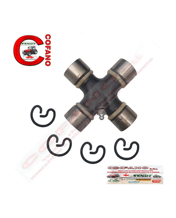 Crociera Ø 32x109 mm con ingrassatore laterale