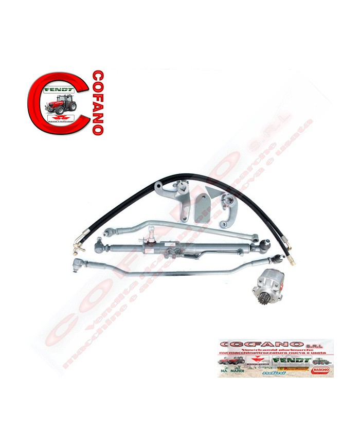 Kit servosterzo MF 135-140-145-148-35 Assale dritto
