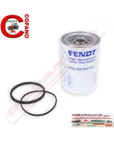 Prefiltro carburante adattabile Fendt Ø 106 mm x 160 mm