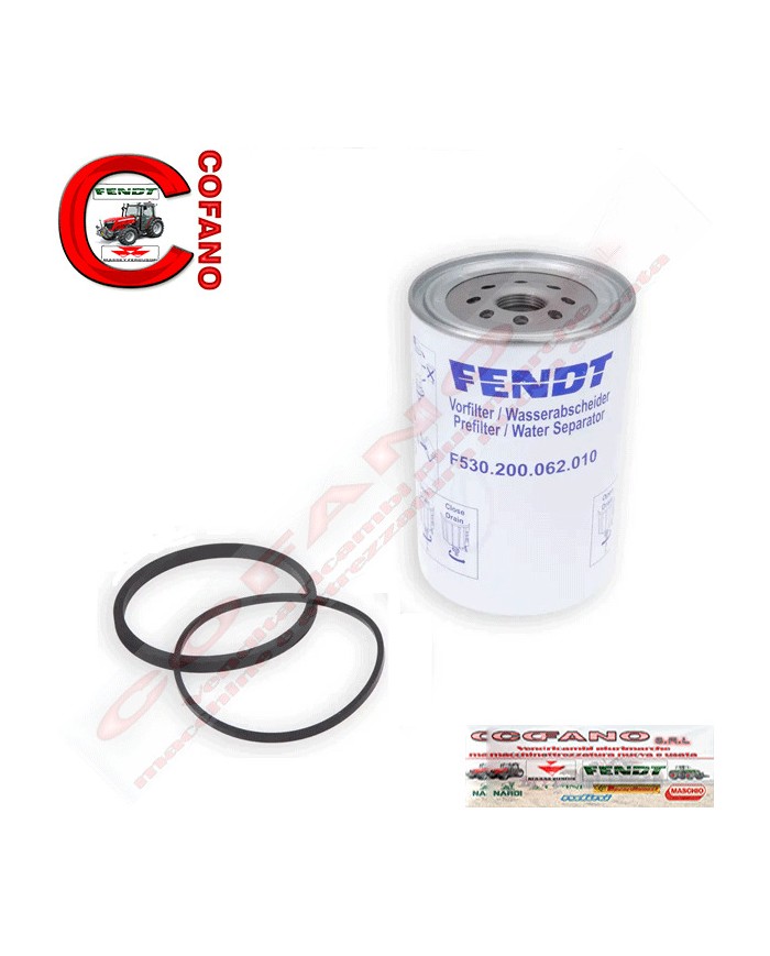 Prefiltro carburante Fendt Ø 106 mm x 160 mm