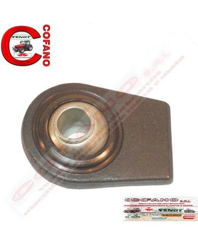 Supporto rotula piatto a saldare Ø 28.8 mm cat. 2