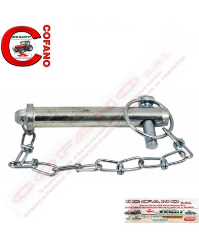 Spinotto 110 x 25 mm con catena Spinotto 110 x 25 mm con catena