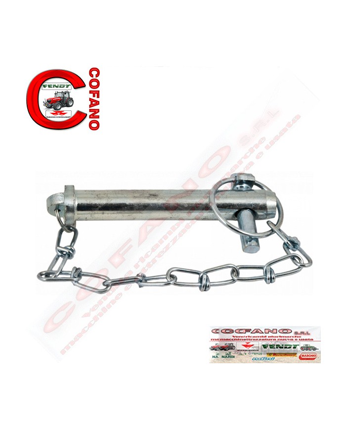 Spinotto 110 x 25 mm con catena