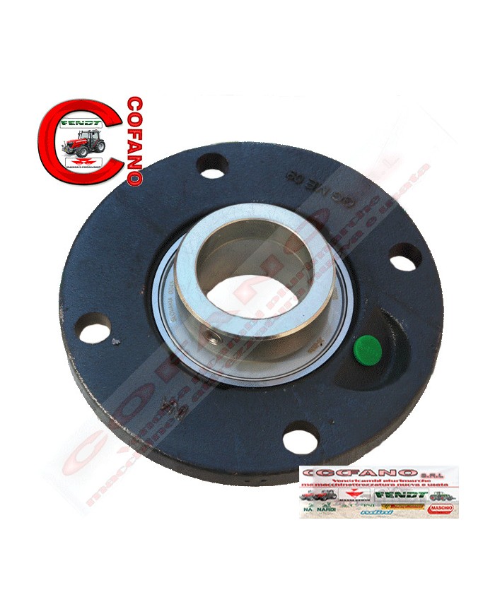 Supporto flangia tondo (4 fori Ø 14 mm) Ø 45 Feraboli