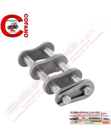 Giunto maglia triplo per catena tipo ISO 12B-3 Feraboli