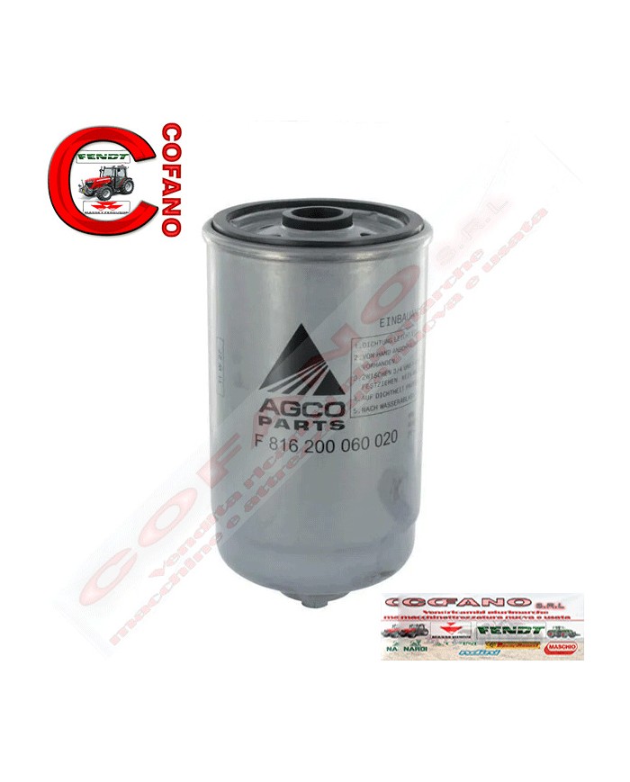Filtro carburante Agco adattabile Fendt