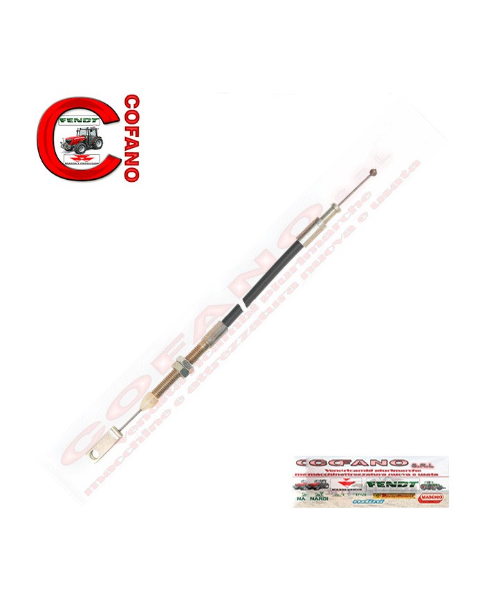 Cavo pedale acceleratore Lungh. 977 mm Massey Ferguson 300