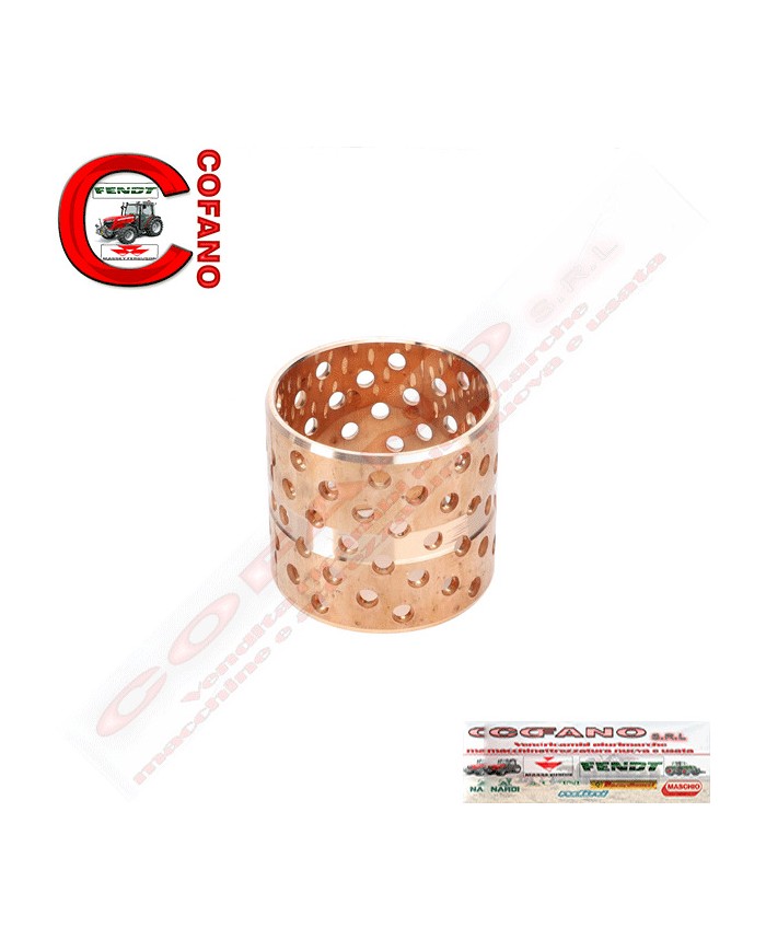 Boccola pistone sollevatore inferiore in ottone 40x43x40 mm MF Fendt