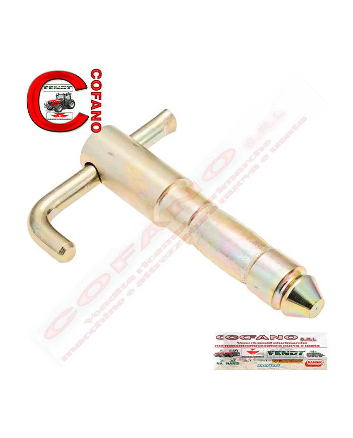 Perno attacco posteriore Ø20.3 x 130 mm Fendt Vario 400-500-700-800-900 Perno attacco posteriore Ø20.3 x 130 mm Fendt Vario 400-500-700-800-900