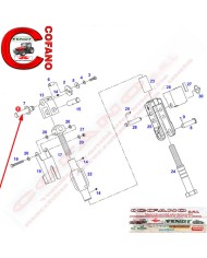 Perno braccio M25x128 Fendt 400-700-800 Massey Ferguson 7400