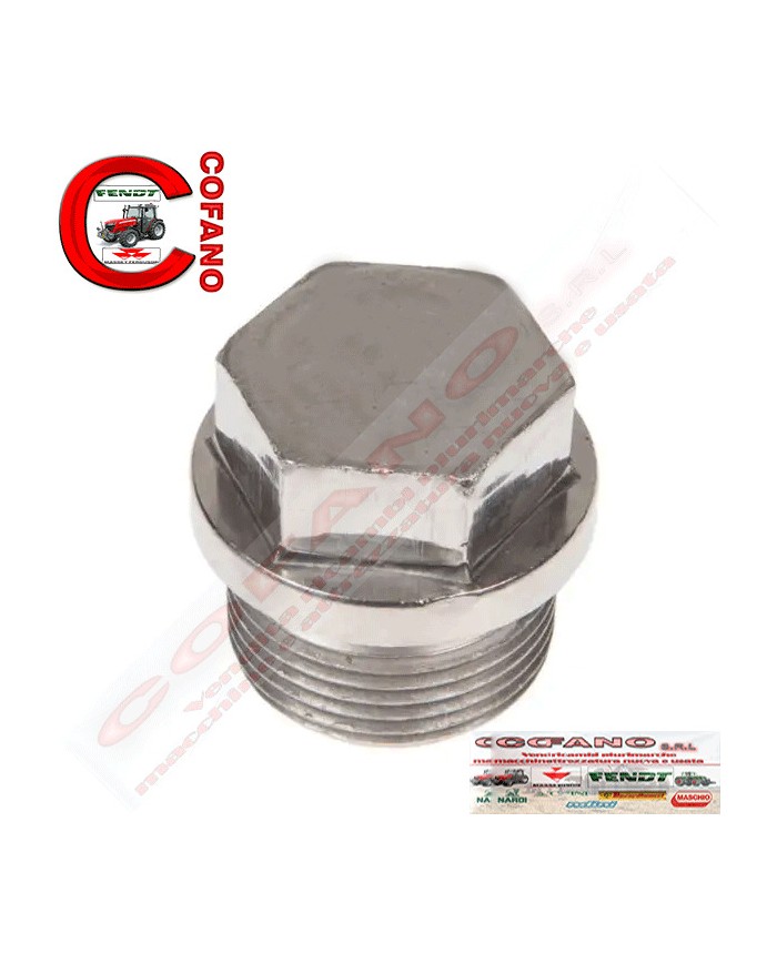 Tappo filettato M24 x 1.5 scarico olio Fendt Favorit 600