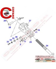 Kit riparazione staffa Fendt 900 vario MF 8600 Valtra S200 - S300 Kit riparazione staffa Fendt 900 vario MF 8600 Valtra S200 - S300