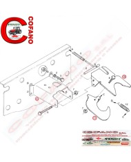 Kit supporto per macchine agricole Fendt 400-500-700-800