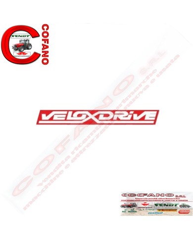 Decalcomania VELOXDRIVE Landini