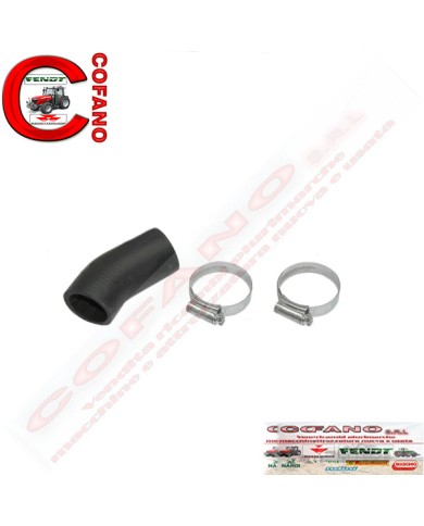 Tubo con fascette lungh. 75 mm x  Ø 36 mm