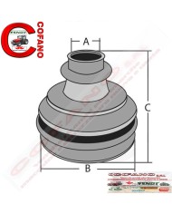 Soffietto Fendt Ø 100 mm