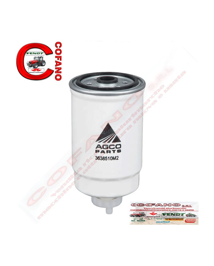 Filtro carburante Agco Massey Ferguson 3000-6100-8100