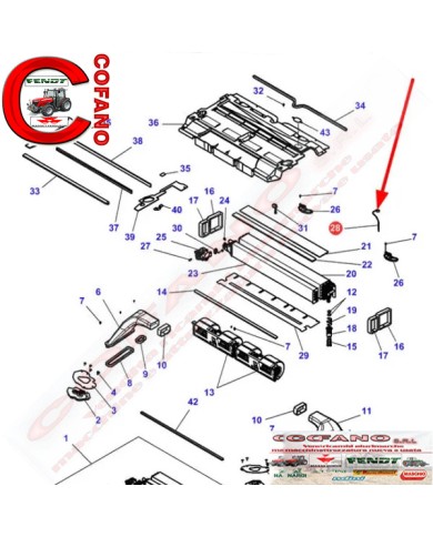Sensore di temperatura Massey Ferguson Fendt Valtra