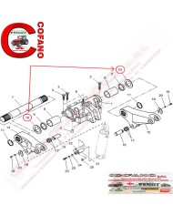 Disco rasante del sollevatore posteriore Ø 120 mm Fendt Massey Ferguson