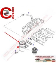 Filtro aria motore Fendt 400-700