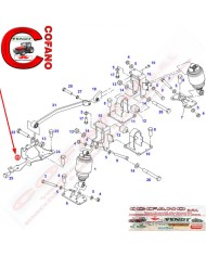 Staffa sospensione cabina Fendt 900