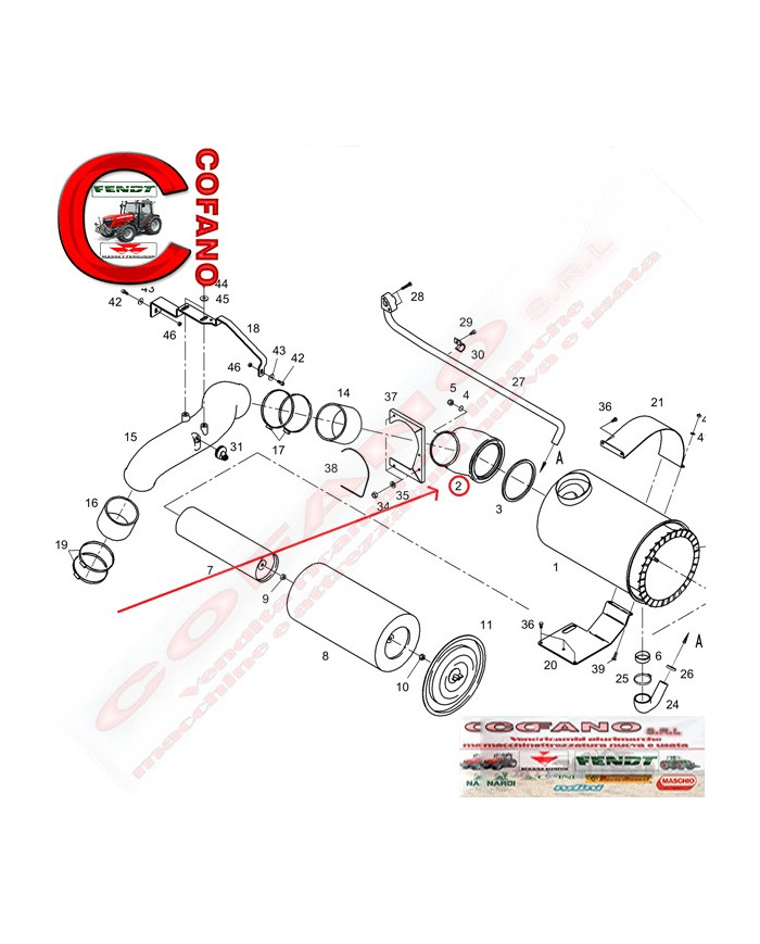 Collettore aspirazione Fendt 800-900