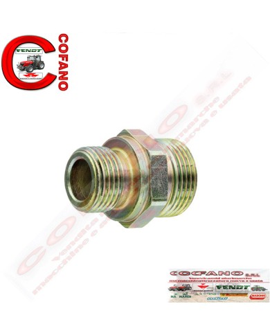 Connettore M18/M 22 x 1.5 per Fendt Massey Ferguson