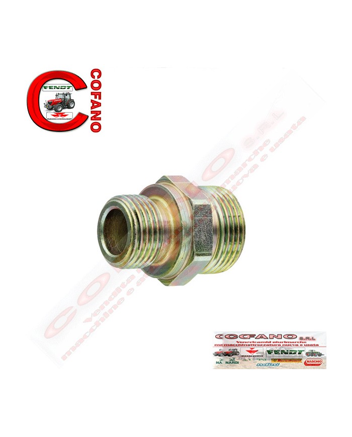 Connettore M18/M 22 x 1.5 per Fendt Massey Ferguson